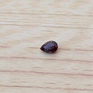 2.25 ct Pear-Shaped Lab Created Alexandrite Gemstone - Live Show Listing
